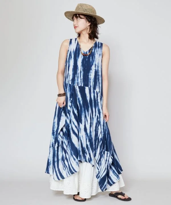 Tie Dye Sleeveless Dress