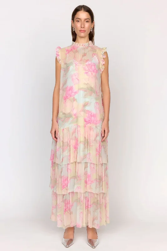 Christy Lynn Christian Dress in Waterlily Pink