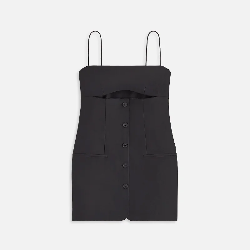 Kith Women Damaris Tailored Mini Dress - Black