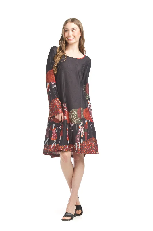 Papillon Lollipop Print Sweater Dress - 17411