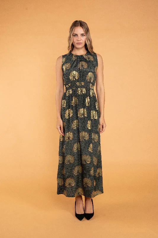 Aditi Sleeveless Maxi Dress