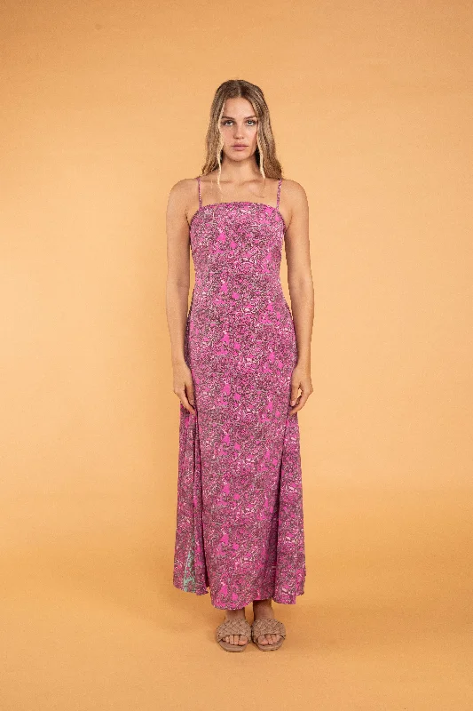 Laila Spaghetti Strap Maxi Dress