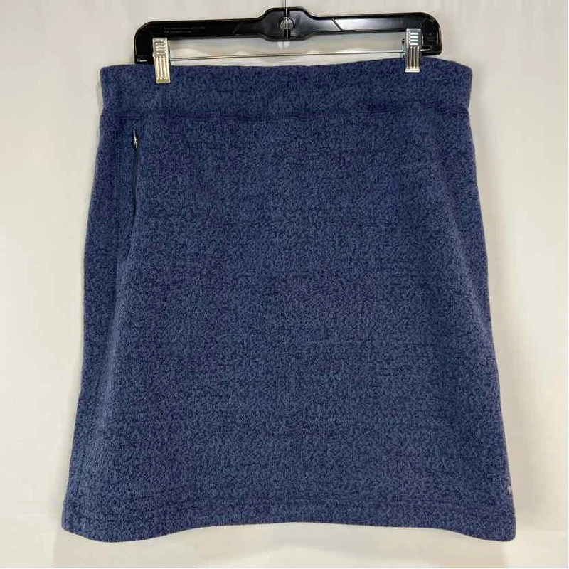 Woolrich Women's Size XL Navy Heathered Skirt