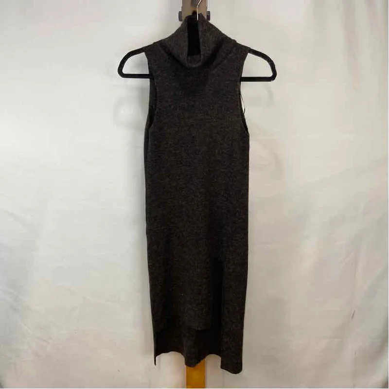 Zara Women's Size M Brown Heathered Dress