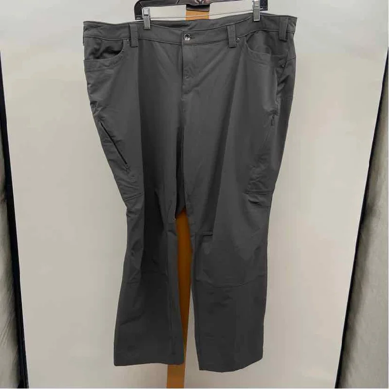 Duluth Trading Co. Women's Size 24 Gray Solid Pants