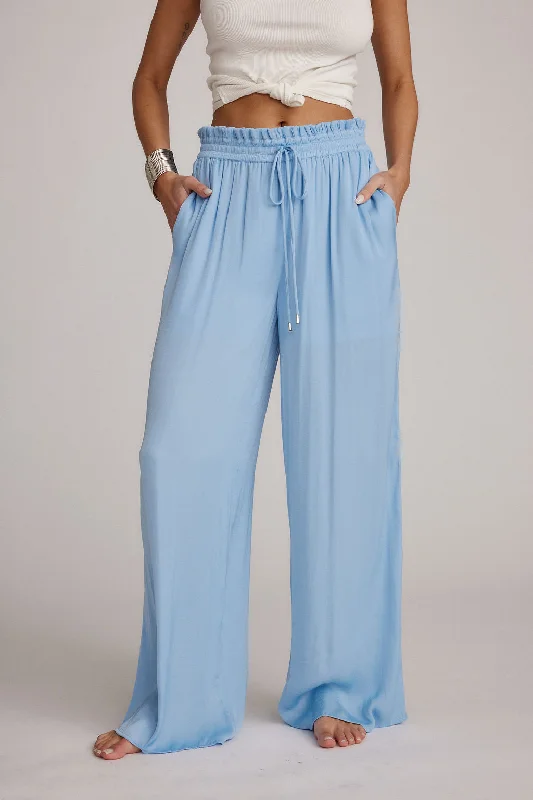 Harper Blue Pull On Pants