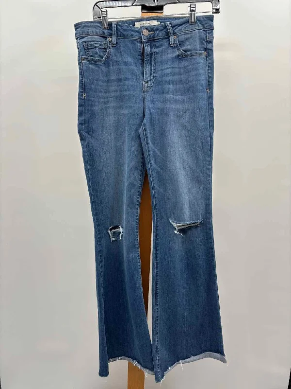 Hidden Women's Size 10 Blue Distressed Jeans