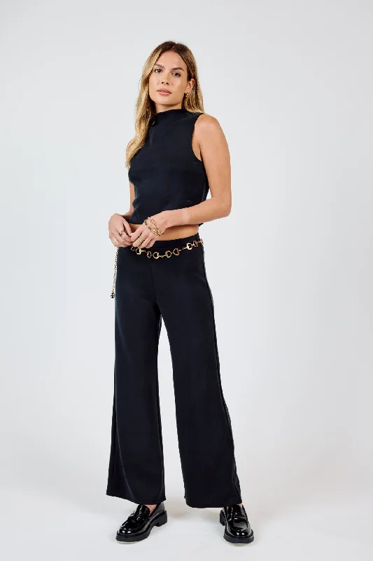 Hustle Knit Wide Leg Pants