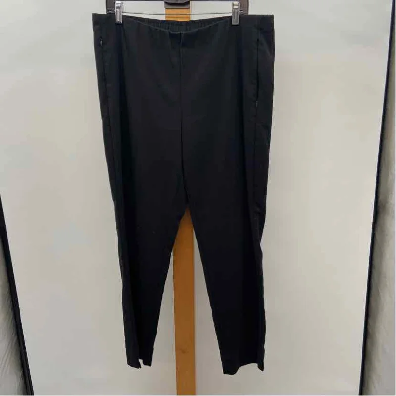 JJill Women's Size 16 Black Solid Pants