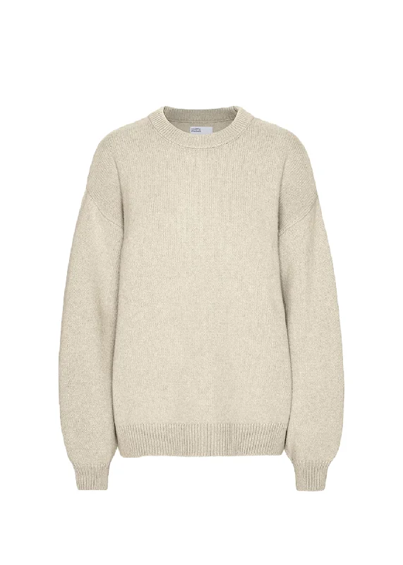 Oversized Merino Wool Crew