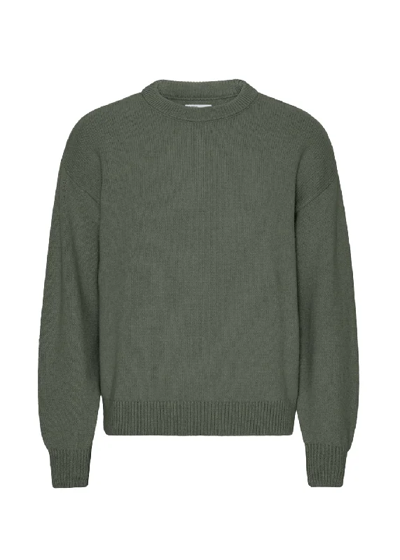 Oversized Merino Wool Crew