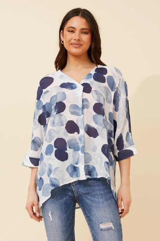 ASHER POLKA DOT TOP