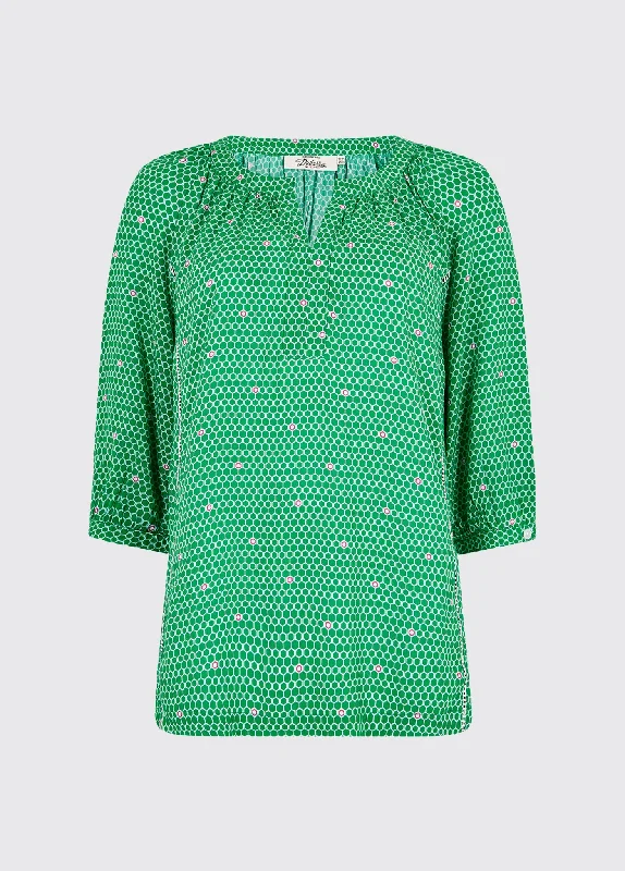 Cloudberry Top - Kelly Green