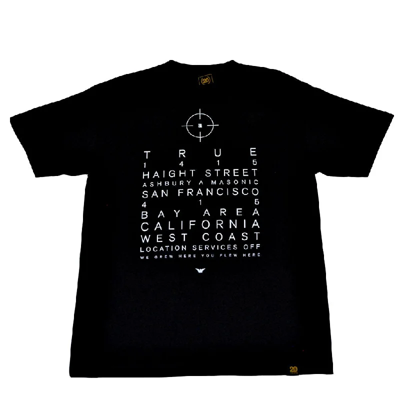 Mens Location Services T-Shirt Black