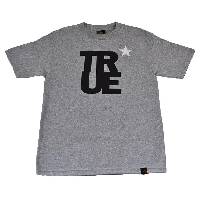 Mens True Logo Star T-Shirt Heather