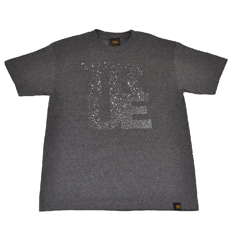 Mens True Splatter T-Shirt Charcoal Grey