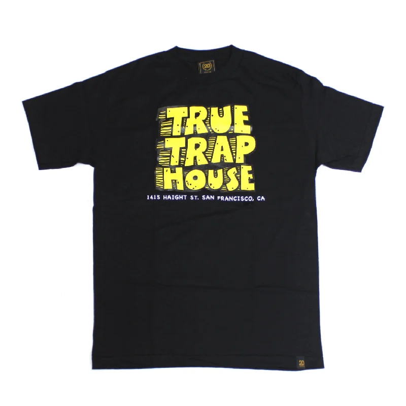 Mens True Trap House T-Shirt Black