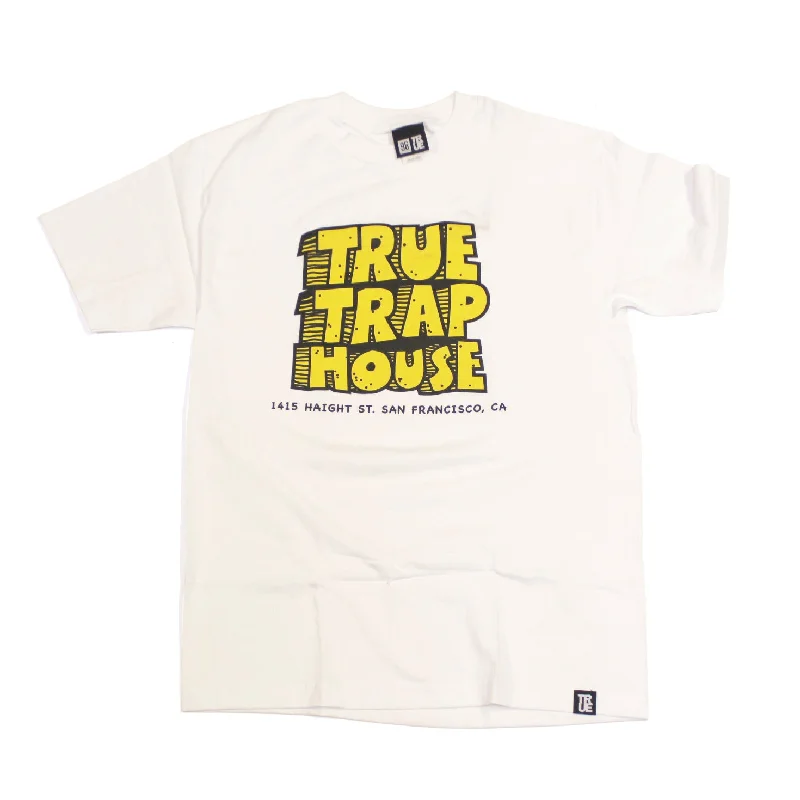 Mens True Trap House T-Shirt White