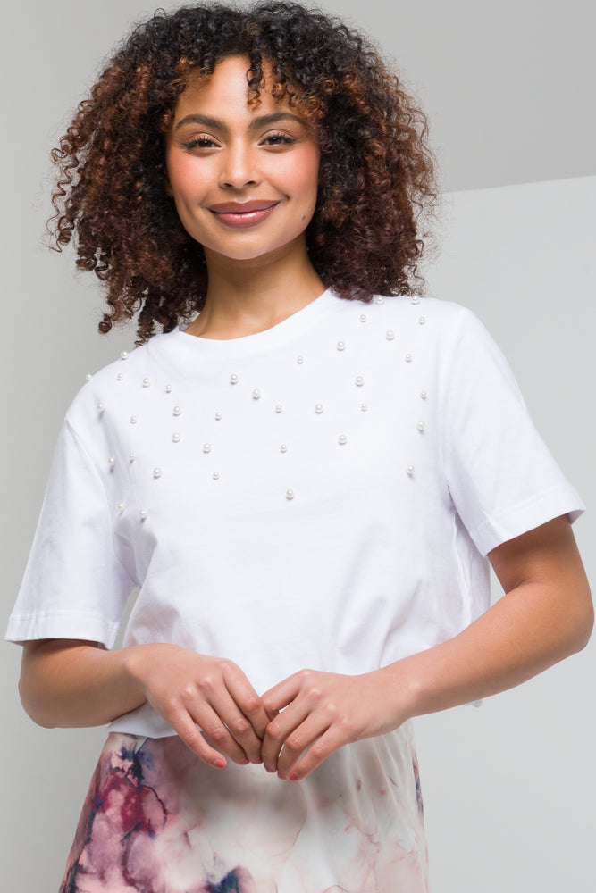 Pearl Short Sleeve T-Shirt White