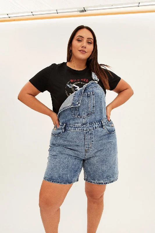 Blue Denim Overall