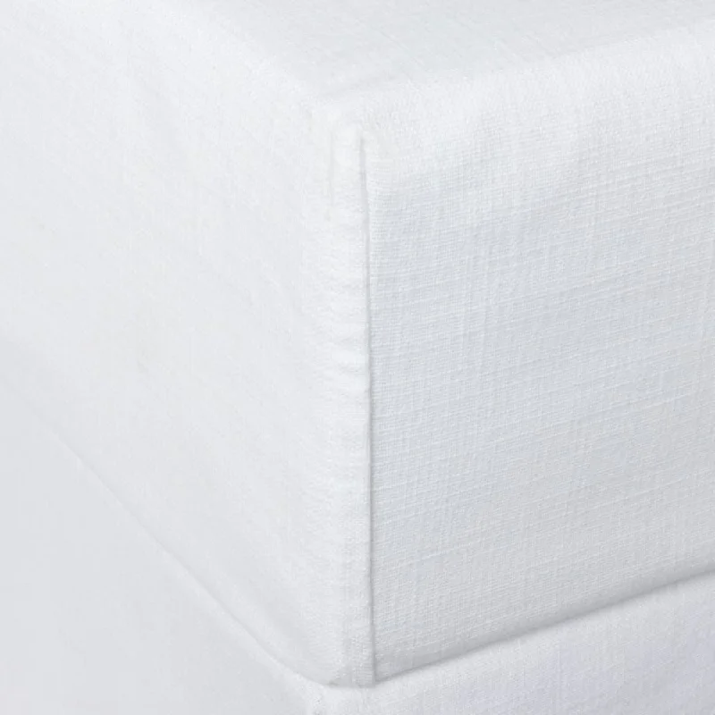 Box Spring Cover, Pure, White, CA King