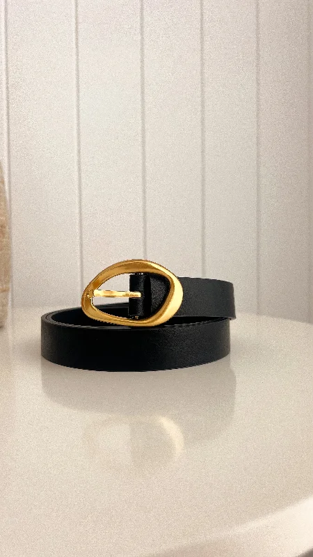 Jacory Belt - Black / Gold