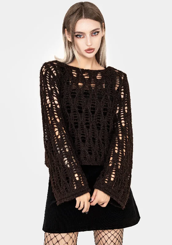 Ameila Pointelle Jumper