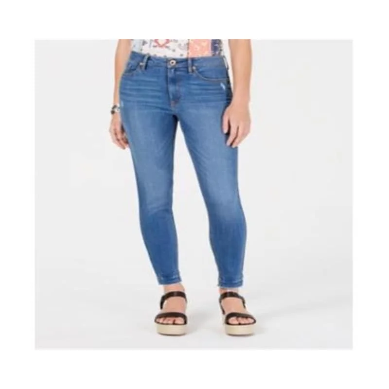 American Rag Junior's Ripped Released Hem Skinny Jeans