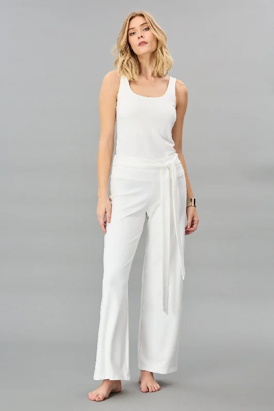 Belted Ponte Pant