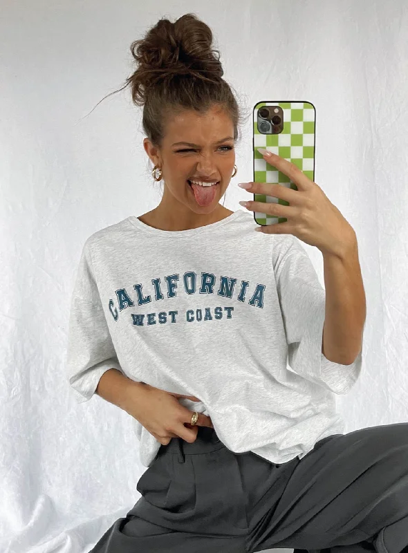 California Tee Grey