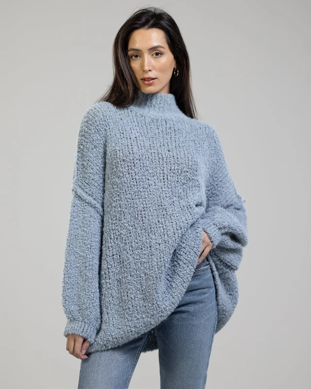 NEW | Cate Sweater | Light Blue | Alpaca Wool